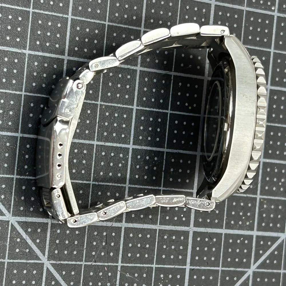 ANDROID Automatic Stainless Steel Mens Watch Blue‎ Dial 21 Jewels AD321